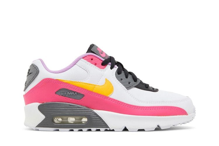 Air Max 90 GS 'White Hyper Pink Orange'