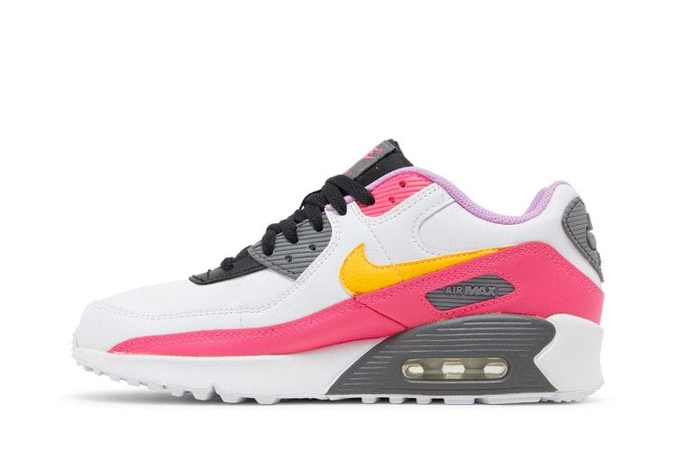 Air Max 90 GS 'White Hyper Pink Orange'