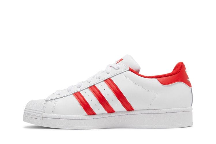 Men's Superstar 'White Vivid Red'