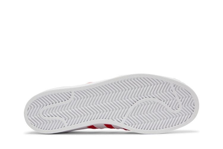 Men's Superstar 'White Vivid Red'