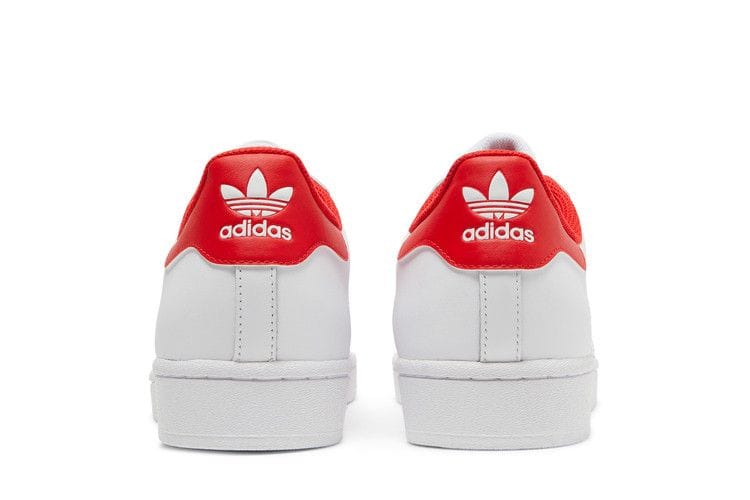 Men's Superstar 'White Vivid Red'