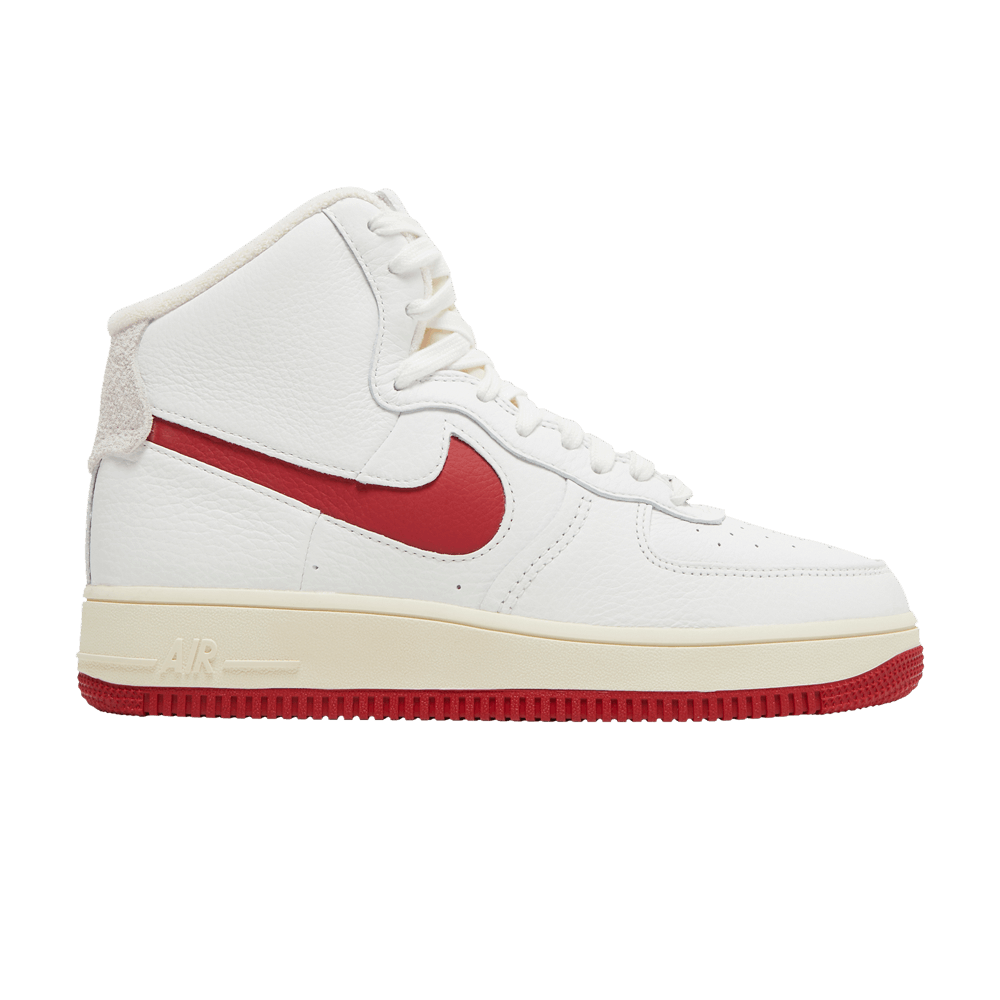 Women's Air Force 1 High Sculpt 'White Gym Red'