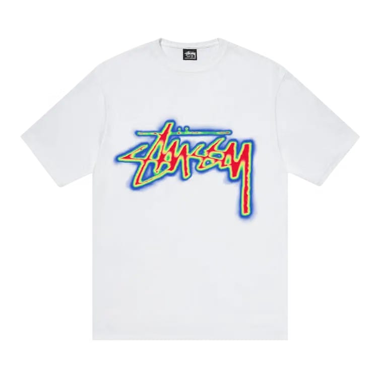 Stussy Thermal Stock T-Shirt White