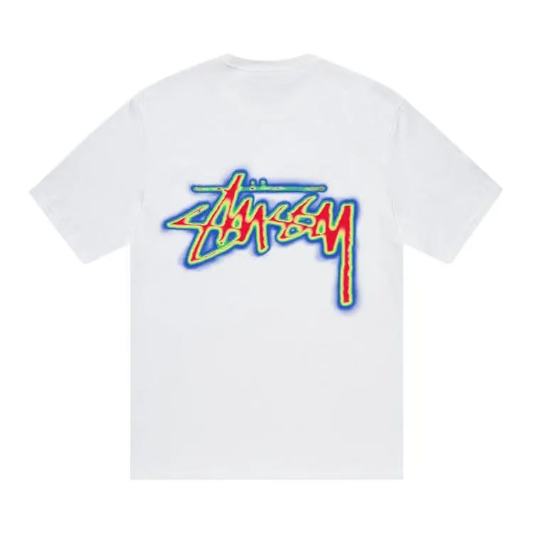 Stussy Thermal Stock T-Shirt White