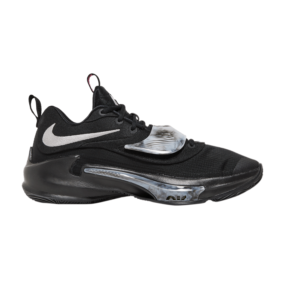 Men's Zoom Freak 3 'Black Metallic Silver'