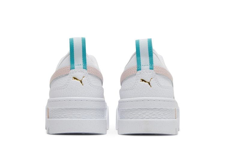 Mayze Leather Jr 'White Chalk Pink'