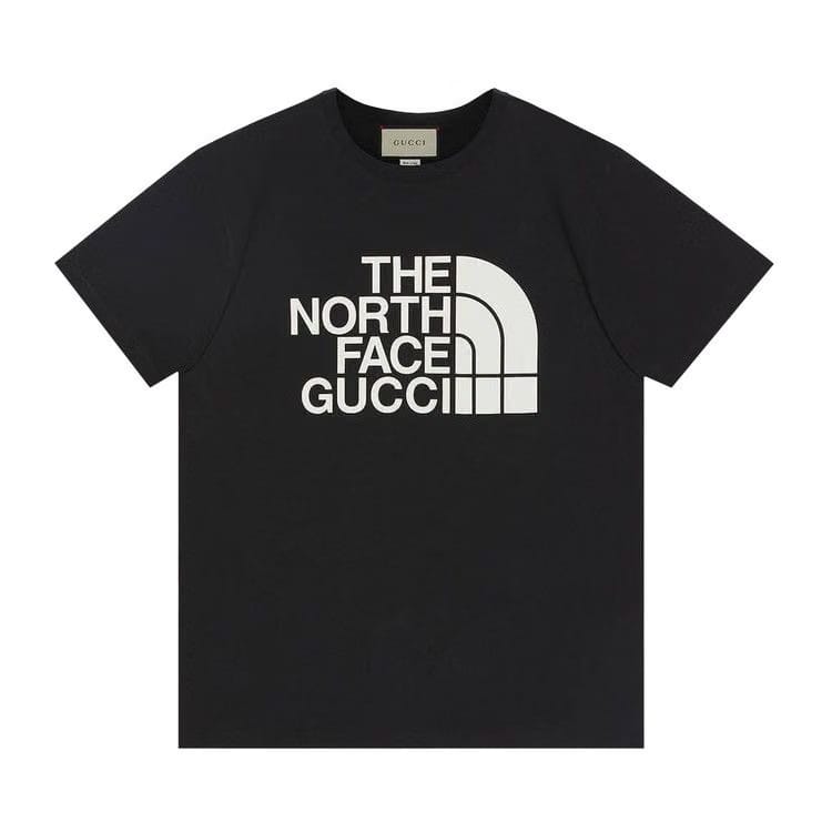 The North Face x Gucci Cotton T-Shirt Black/Ivory