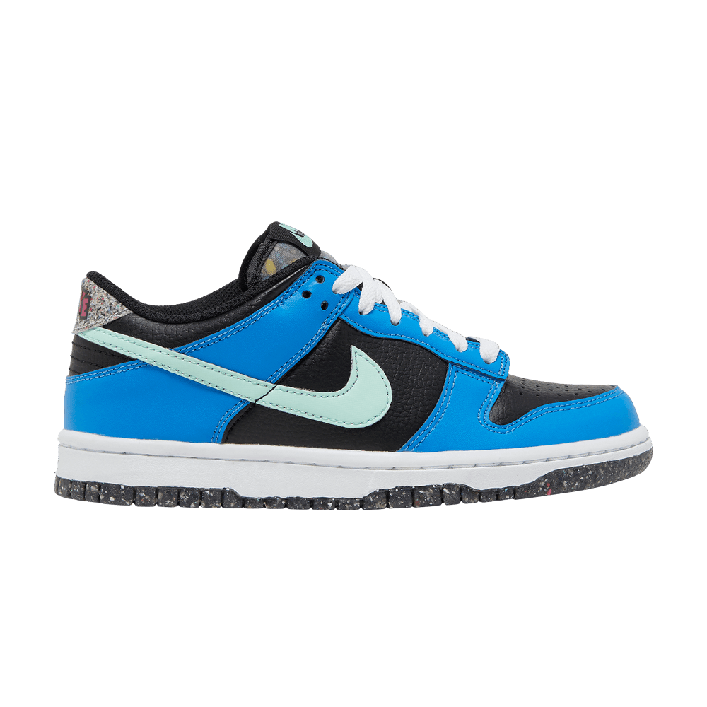Dunk Low SE GS 'Black Light Photo Blue Mint Foam'
