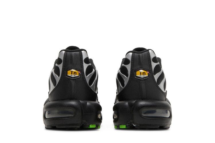 Men's Air Max Plus 'Black Silver Green Strike'