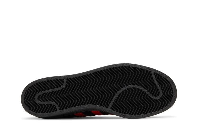 Men's Superstar 'Core Black Vivid Red'