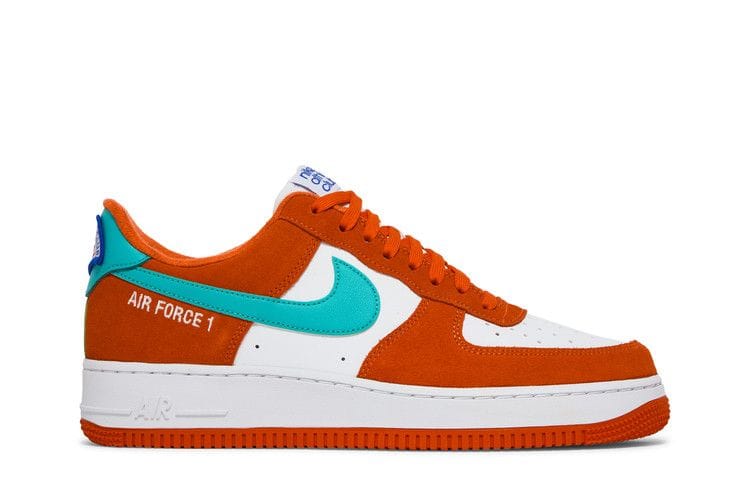 Men's Air Force 1 '07 LV8 'Athletic Club - Rush Orange Washed Teal'