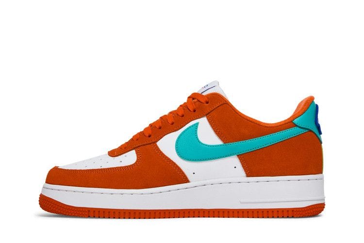 Men's Air Force 1 '07 LV8 'Athletic Club - Rush Orange Washed Teal'