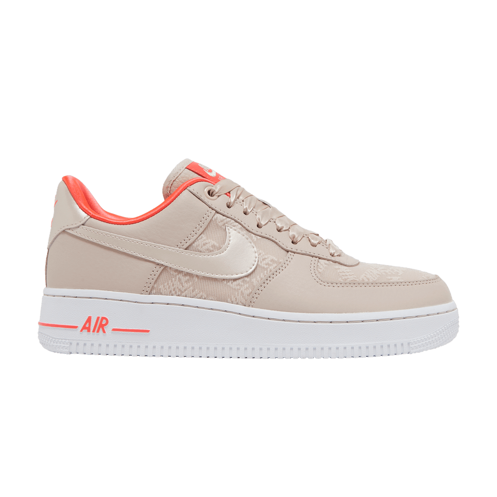 Women's Air Force 1 '07 'Fossil Stone Laser Crimson'