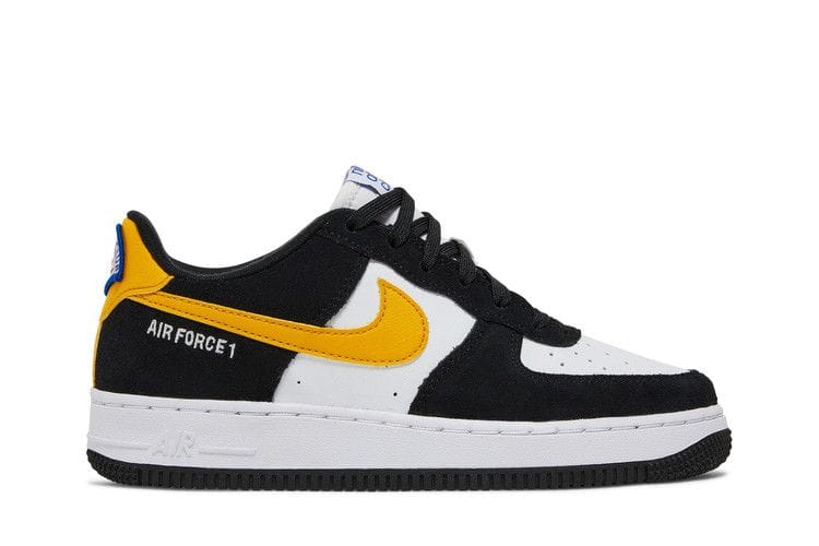 Air Force 1 LV8 GS 'Black White Dark Sulfur'