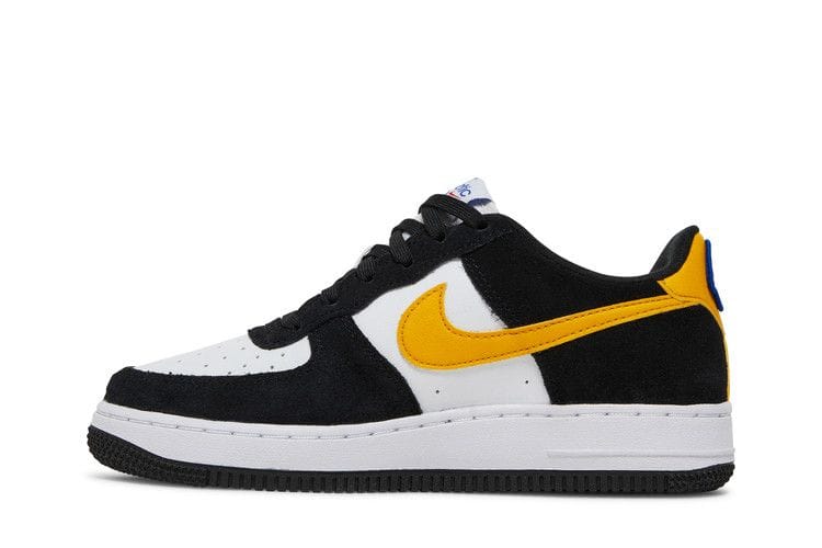 Air Force 1 LV8 GS 'Black White Dark Sulfur'