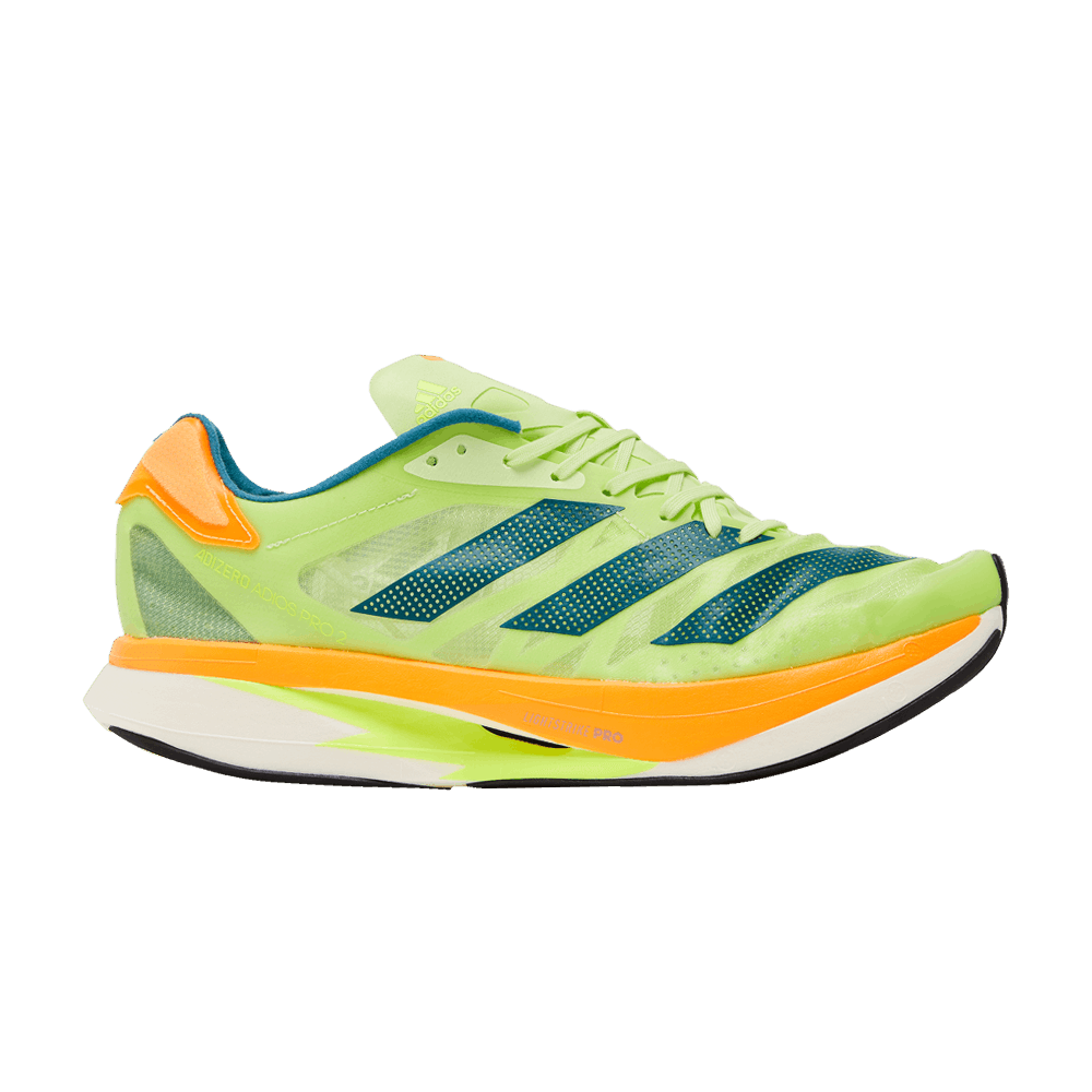 Men's Adizero Adios Pro 2 'Pulse Lime Flash Orange'