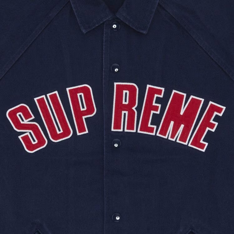 Supreme Arc Denim Coaches Jacket Navy