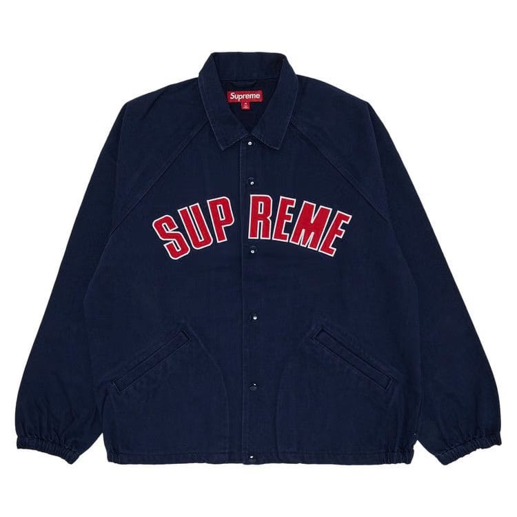 Supreme Arc Denim Coaches Jacket Navy