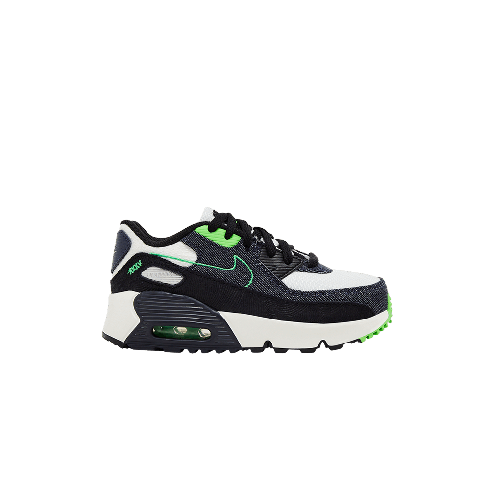 Air Max 90 Leather SE TD 'Black Scream Green'
