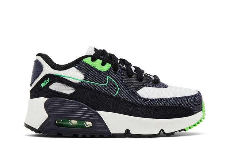 Air Max 90 Leather SE TD 'Black Scream Green'