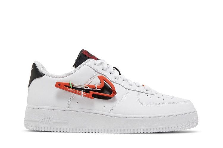 Men's Air Force 1 '07 Premium 'Carabiner - White Habanero Red'