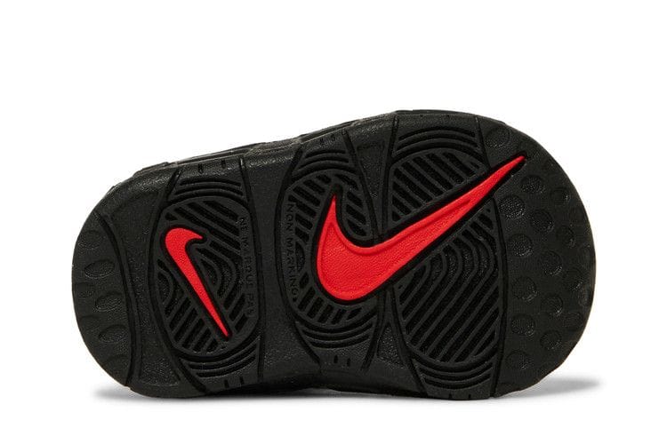 Air More Uptempo TD 'Medium Ash Siren Red White'
