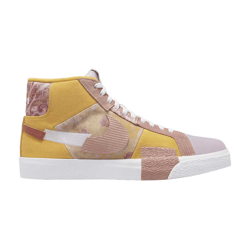 Men's Zoom Blazer Mid Premium SB 'Paisley Pack - Sanded Gold'