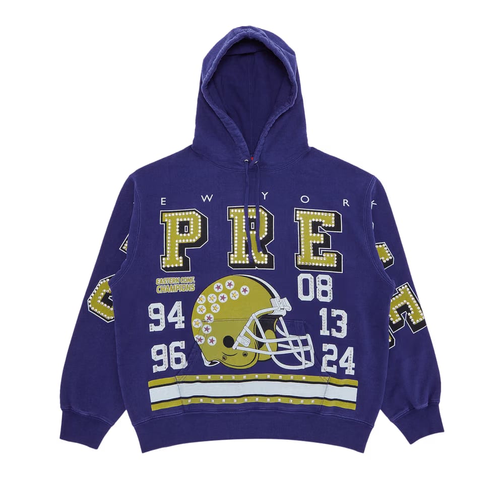 Supreme Champions Studded Hoodie Dark Royal