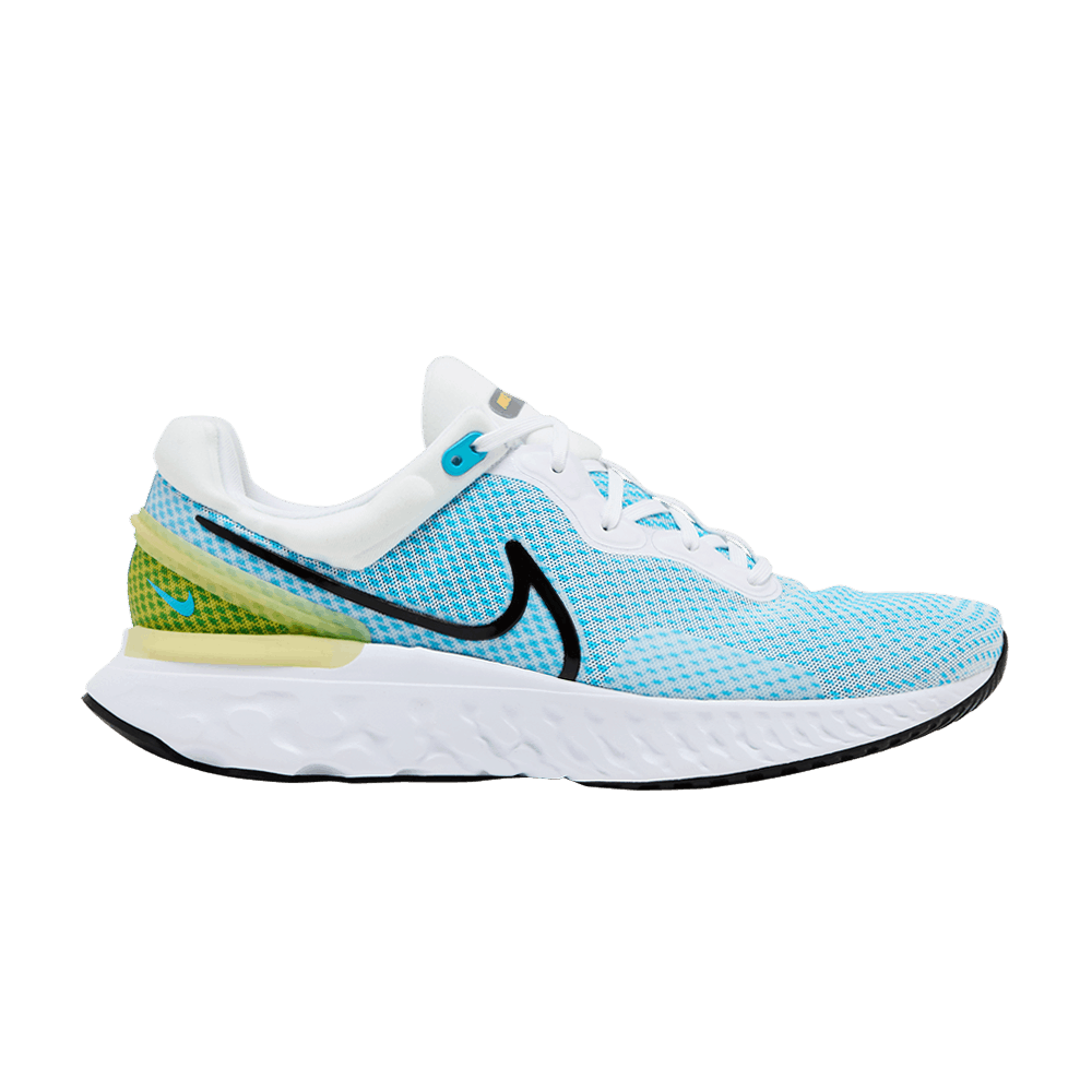 Men's React Miler 3 'White Chlorine Blue'