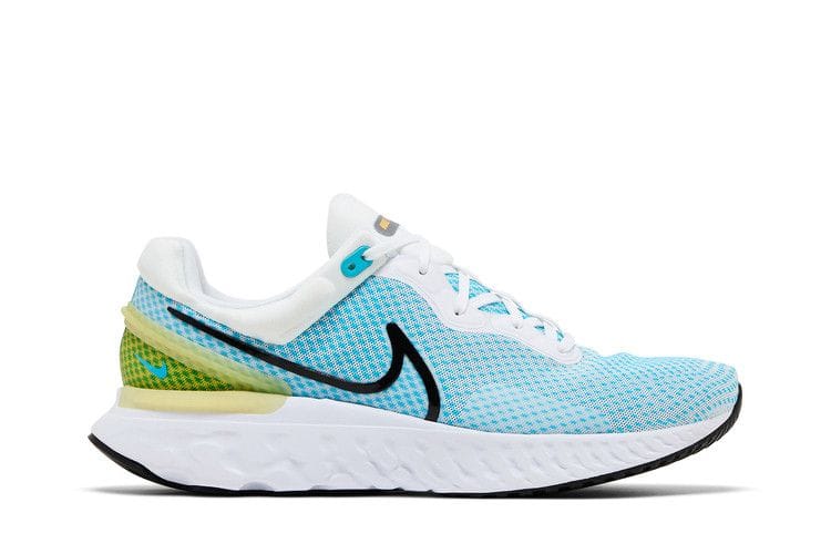 Men's React Miler 3 'White Chlorine Blue'