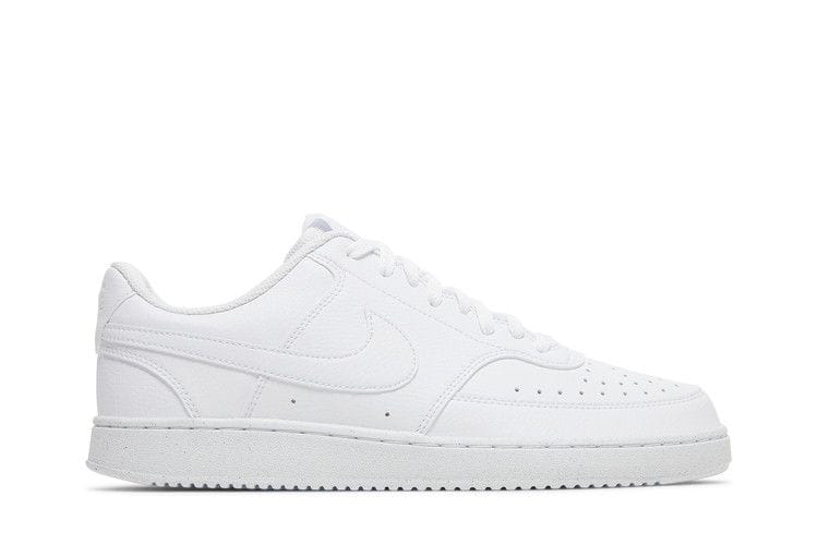 Men's Court Vision Low Next Nature 'Triple White'