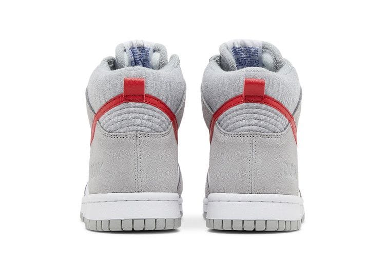 Dunk High SE GS 'Athletic Club - Light Smoke Grey Gym Red'