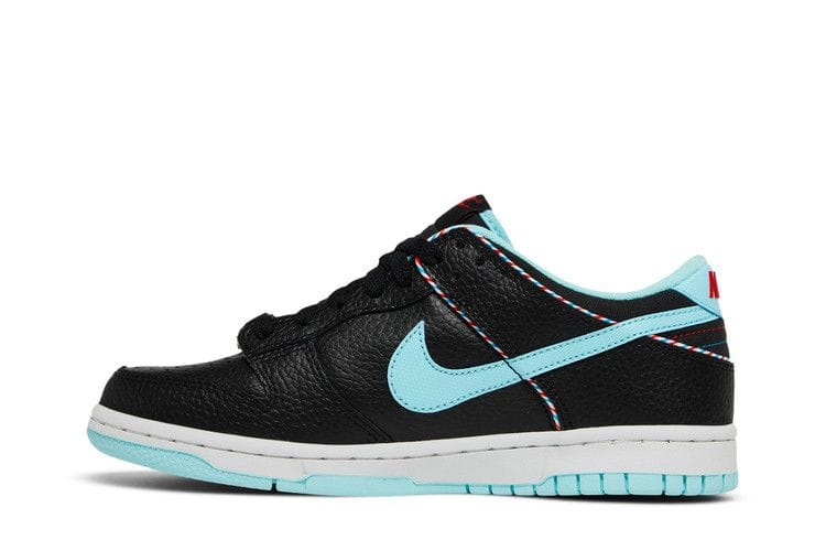 Dunk Low SE GS 'Barber Shop - Black'