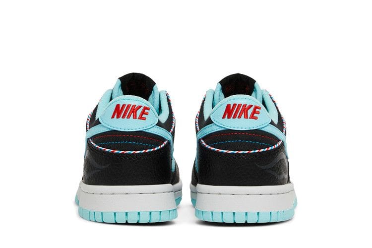 Dunk Low SE GS 'Barber Shop - Black'