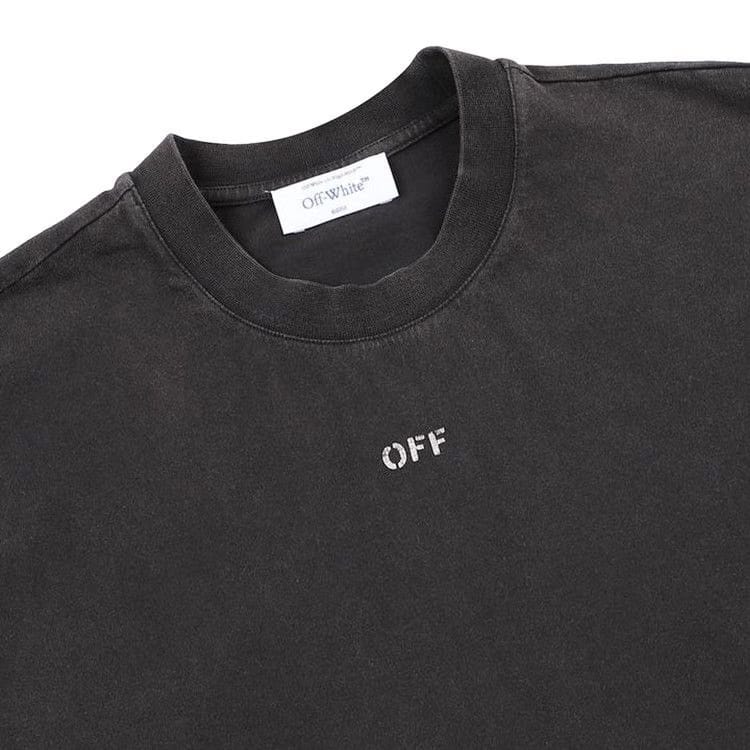 Off-White Stamp Mary Over Shorts-Sleeve T-Shirt Black/White