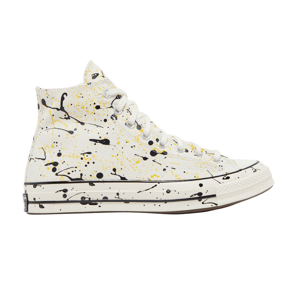 Men's Chuck 70 High 'Archive Paint Splatter - Egret'