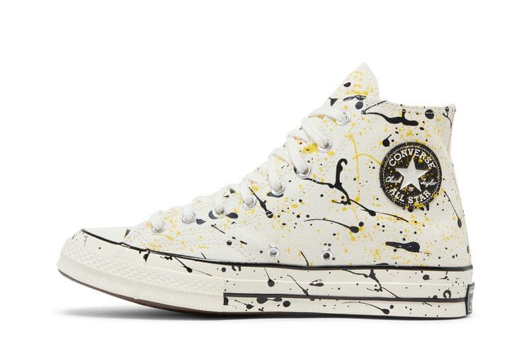 Men's Chuck 70 High 'Archive Paint Splatter - Egret'