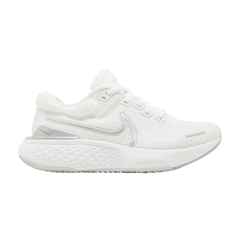Women's ZoomX Invincible Run Flyknit 2 'White Metallic Silver'