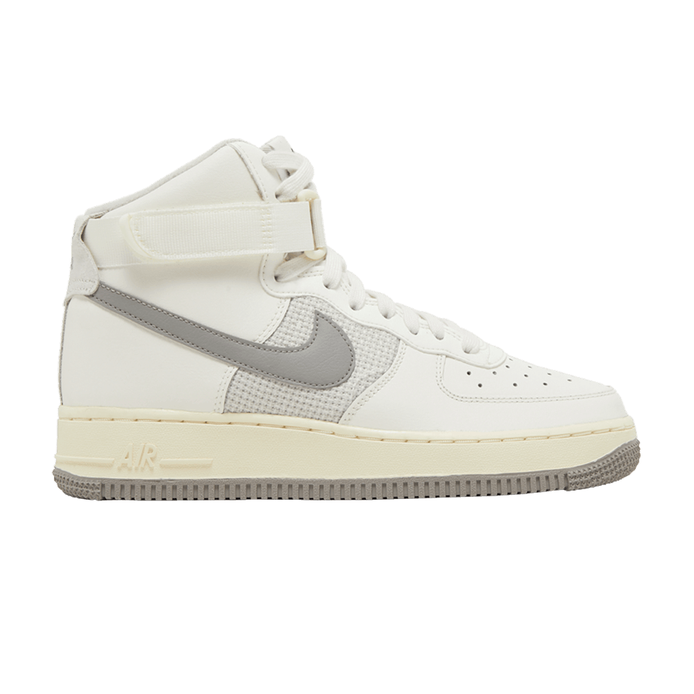 Air Force 1 High Leather GS 'Sail Medium Grey'