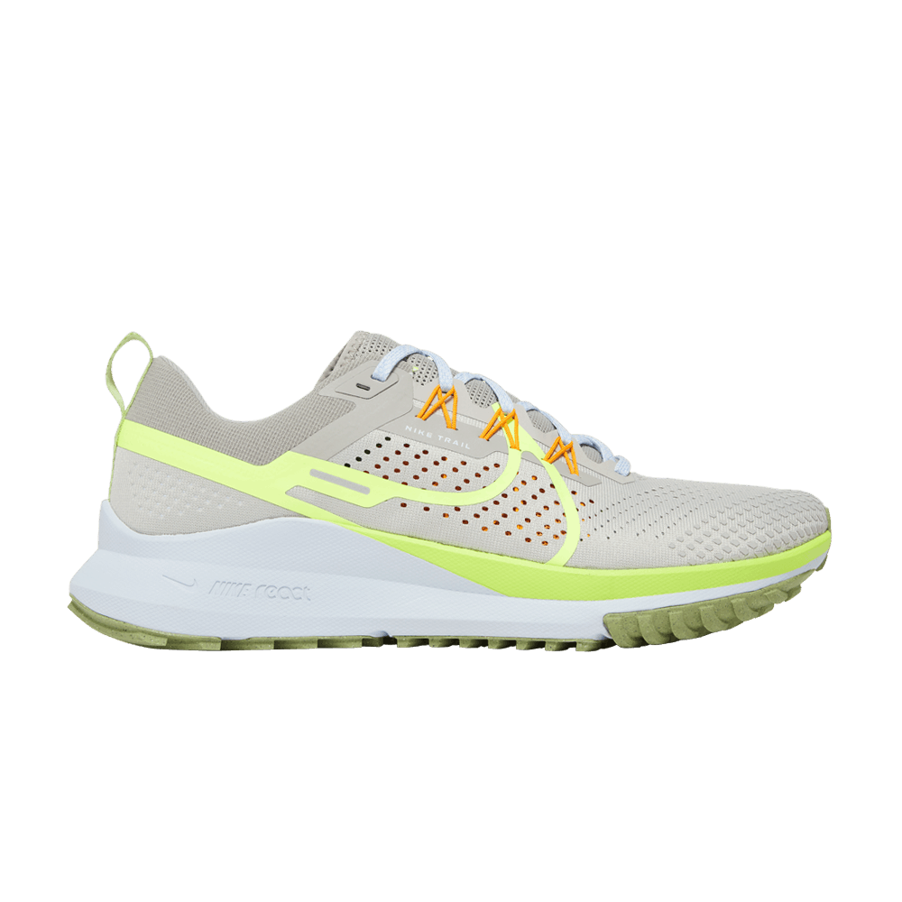 Men's React Pegasus Trail 4 'Light Iron Ore Volt'