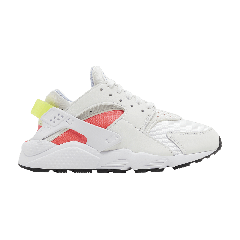 Women's Air Huarache 'White Volt Bright Crimson'