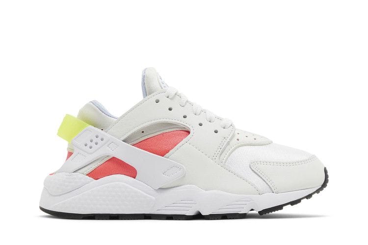 Women's Air Huarache 'White Volt Bright Crimson'