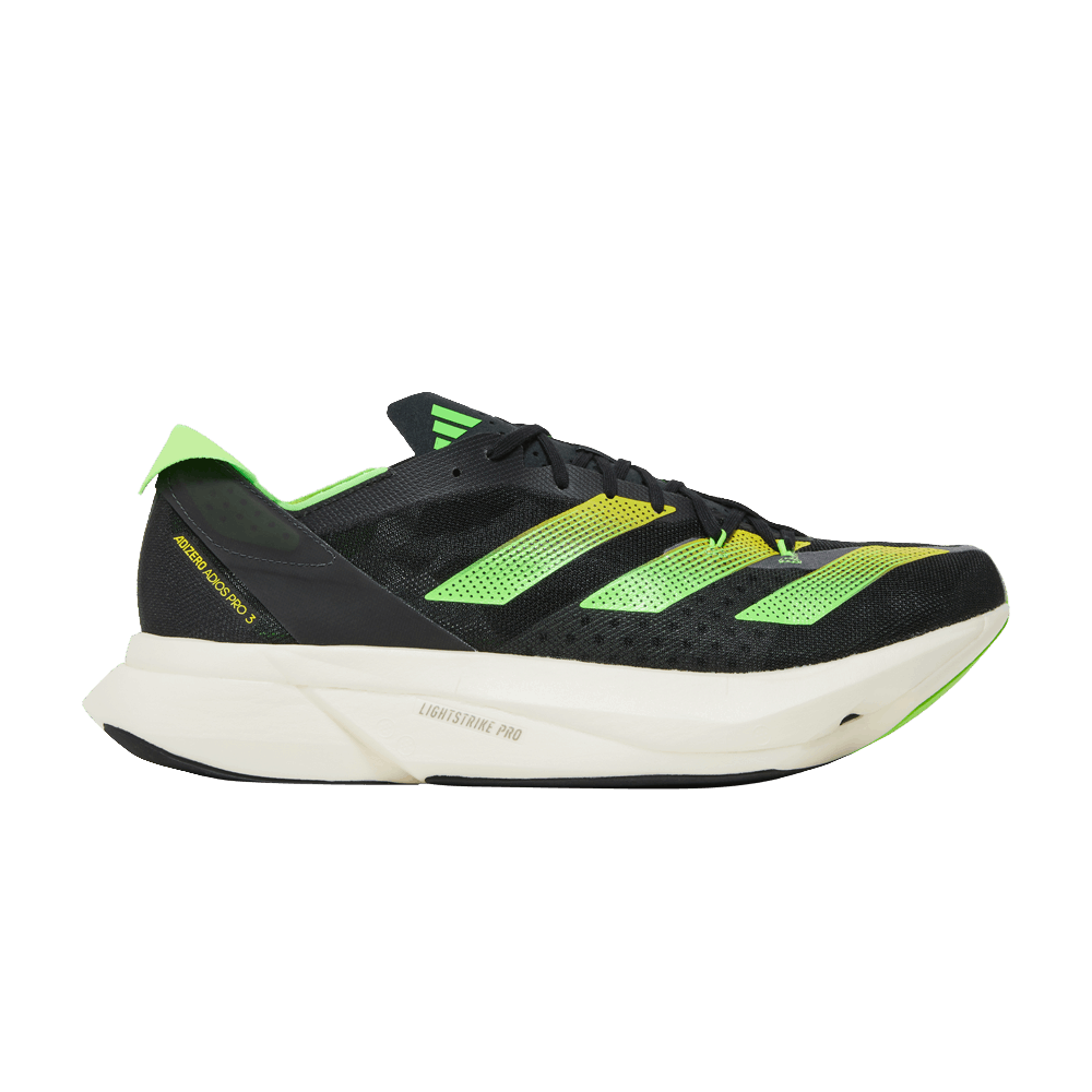 Men's Men's Adizero Adios Pro 3 'Core Black Solar Green'