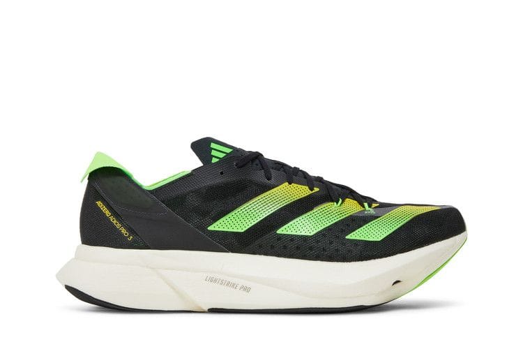 Men's Men's Adizero Adios Pro 3 'Core Black Solar Green'