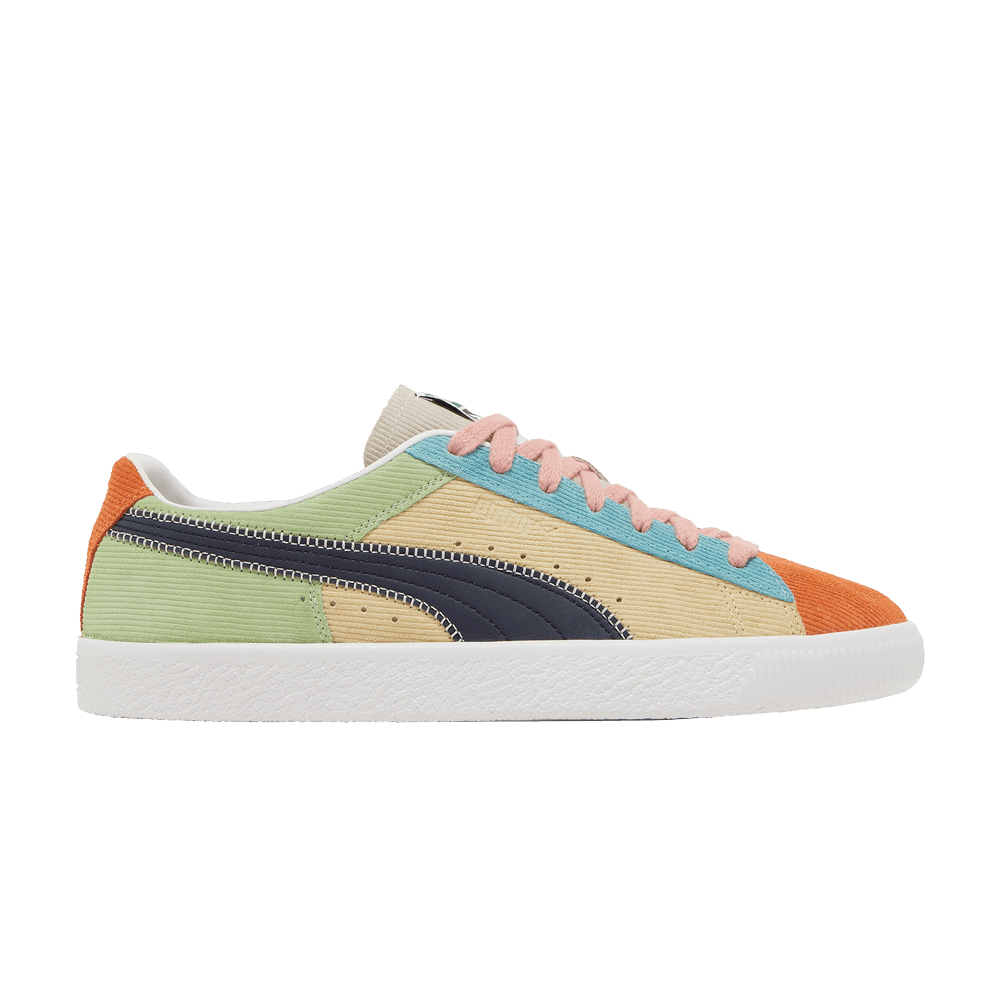 Men's Suede Vintage 'Blocked - Anise Flower'