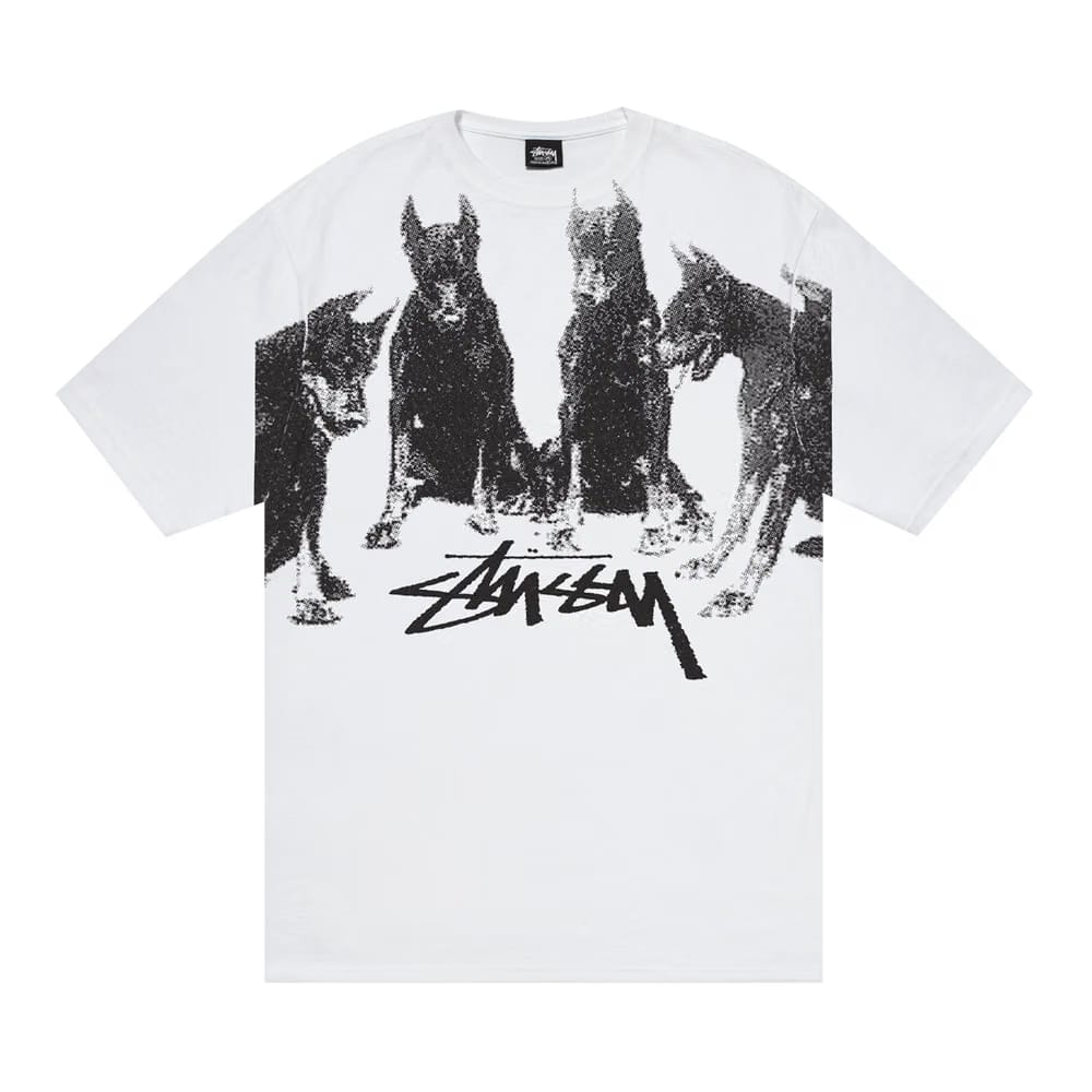 Stussy Dobermans T-Shirt White