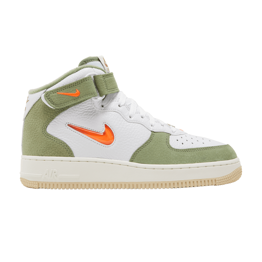 Men's Air Force 1 Mid QS 'Oil Green Orange'