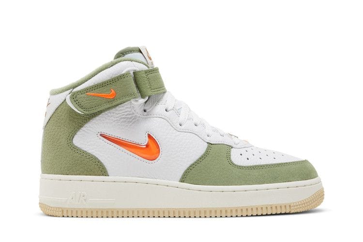 Men's Air Force 1 Mid QS 'Oil Green Orange'