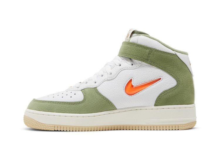 Men's Air Force 1 Mid QS 'Oil Green Orange'