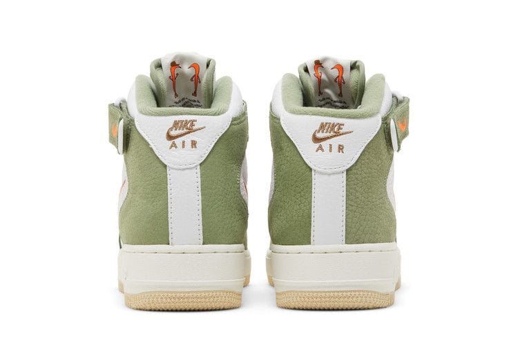 Men's Air Force 1 Mid QS 'Oil Green Orange'